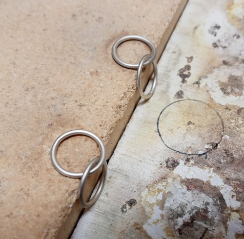 Judy Larson's Mobius Rings - , Findings & Components, Toggles & Clasps, Earwire & Headpin, Butane Torch, Soldering, Solder, mobius rings